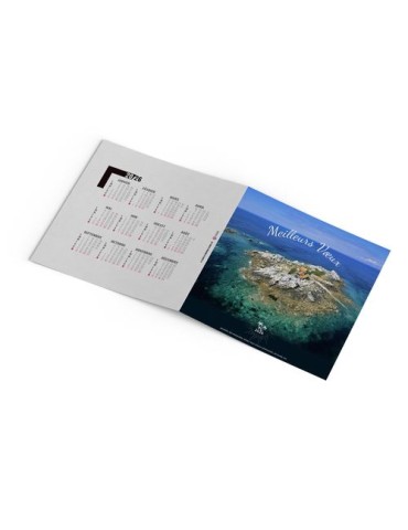 CARTE DE VOEUX - TRANQUILITE 2026  AVEC ENVELOPPE - SANS MARQUAGE 2