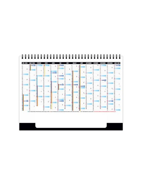 CHEVALET STANDARD 7F - A FLEUR DE PEAU 2026 - QUADRI