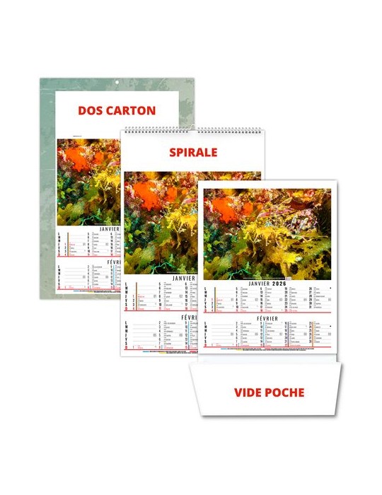 ANNA 2026 - 6 FEUILLETS - BLOC SEUL SANS MARQUAGE