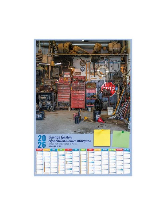 PLANNING CREATION 2026 - XXL 700 x 500 mm - LEGER SOUPLE - RECTO SEUL