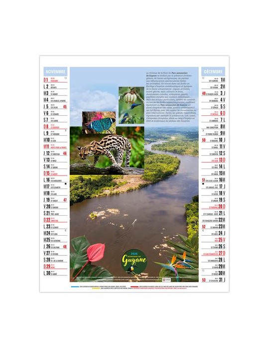 LEA 2026 - 6 FEUILLETS - BLOC SEUL SANS MARQUAGE