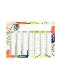 NATUREL 2026 - MIDI 430 x 335 mm - LEGER 400G - SANS MARQUAGE - 1 TROU EN TETE personnalisation rapide en France