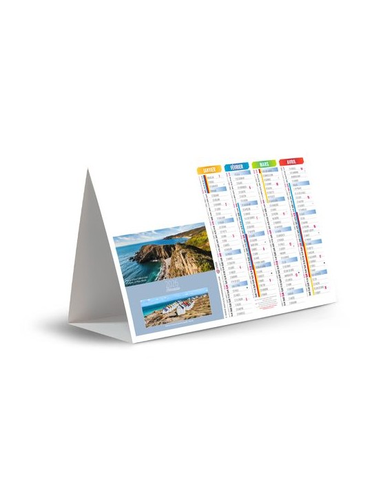 CHEVALET DE COMPTOIR - POINT DE VUE 2026 - QUADRI