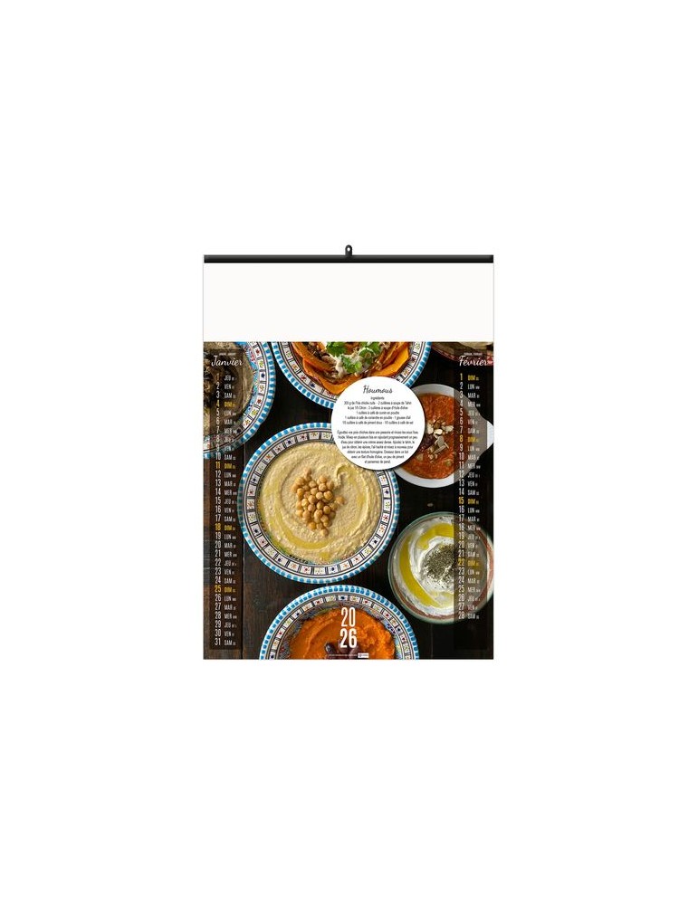 VITE FAIT, BIEN FAIT 2026 - 6 FEUILLETS - RELIURE BAGUETTE - MARQUAGE 1 COULEUR