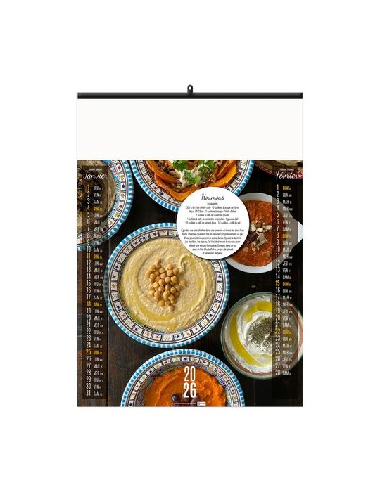 VITE FAIT, BIEN FAIT 2026 - 6 FEUILLETS - RELIURE BAGUETTE - MARQUAGE 1 COULEUR