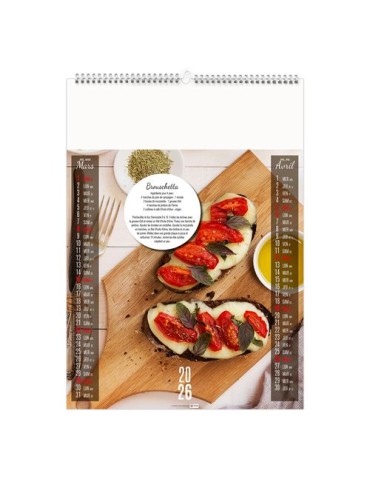 VITE FAIT, BIEN FAIT 2026 - 6 FEUILLETS - RELIURE BAGUETTE - MARQUAGE 1 COULEUR nombre de pages : 12 pages impression haute défi