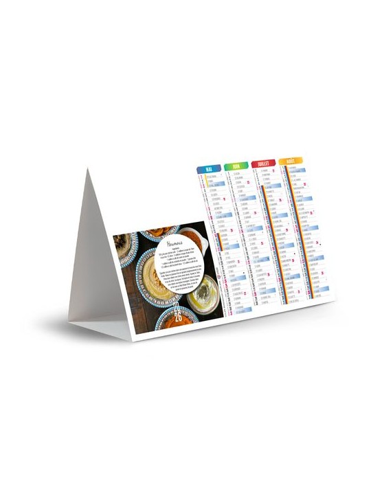 CHEVALET DE COMPTOIR - CUISINE RAPIDE 2026 - QUADRI