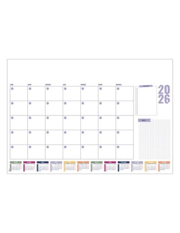 SM BUREAU 2026 - SM 600 x 420 mm - 40 FEUILLETS