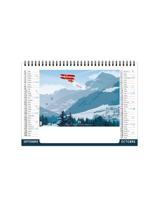 CHEVALET STANDARD 7F - ILLUSTRATIONS 2026 - QUADRI