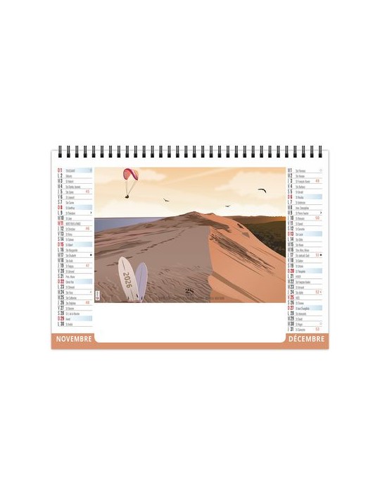 CHEVALET STANDARD 7F - ILLUSTRATIONS 2026 - QUADRI