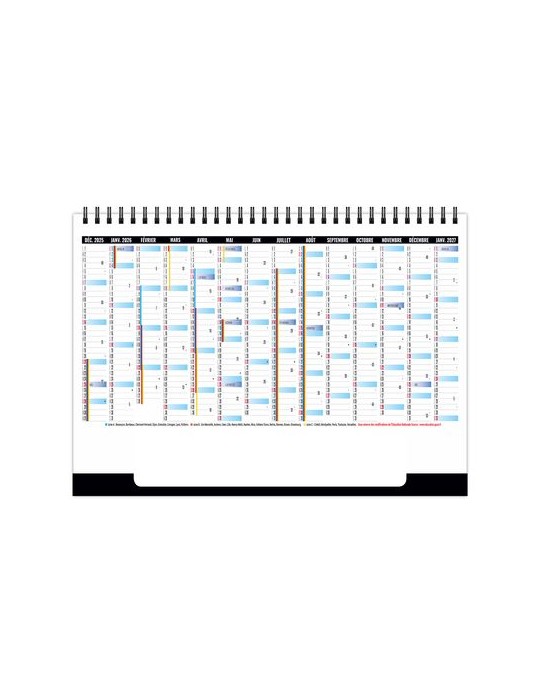 CHEVALET STANDARD 7F - ILLUSTRATIONS 2026 - QUADRI