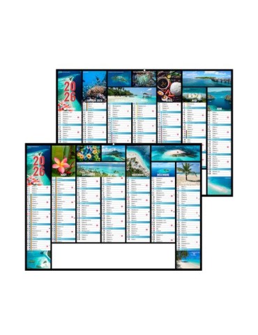 JEANNE 2026 - MIDI 430 x 335 mm - LEGER 400G - SANS MARQUAGE - 1 TROU EN TETE 2