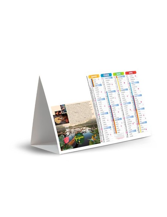 CHEVALET DE COMPTOIR - KOUROU 2026 - QUADRI