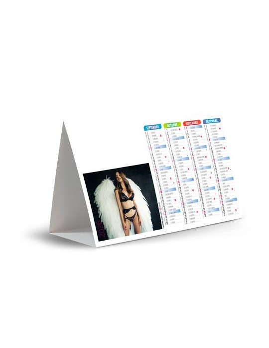 CHEVALET DE COMPTOIR - SATIN 2026 - QUADRI