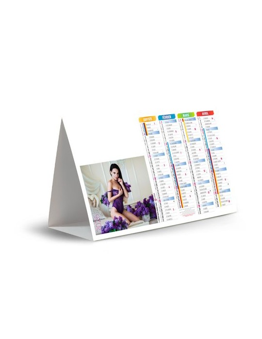 CHEVALET DE COMPTOIR - SATIN 2026 - QUADRI