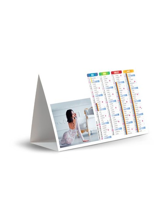 CHEVALET DE COMPTOIR - SATIN 2026 - QUADRI