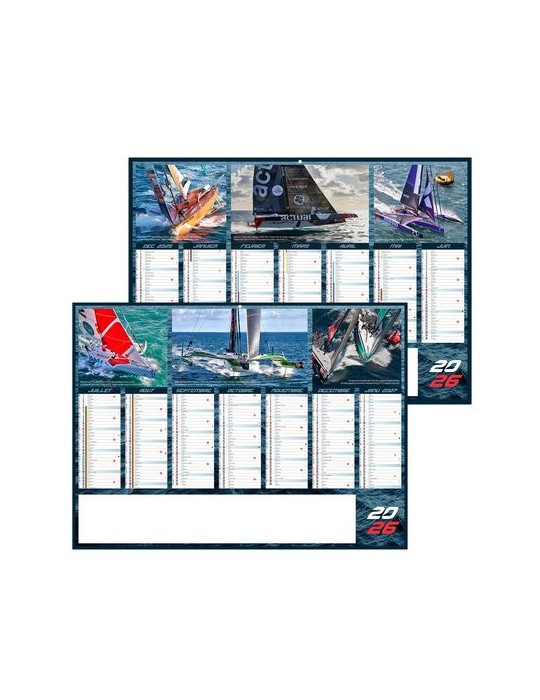 VOILE 2026 - MIDI 430 x 335 mm - LEGER 400G - SANS MARQUAGE - 1 TROU EN TETE