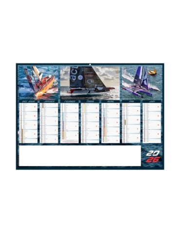 VOILE 2026 - MIDI 430 x 335 mm - LEGER 400G - SANS MARQUAGE - 1 TROU EN TETE 2