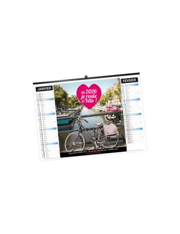 ILLUSTRE ECO CREATION - 6 FEUILLETS - SMALL 480 x 330 mm - 135g SATIN - RELIURE BAGUETTE personnalisable avec votre logo 2