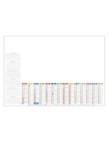 SM L ANNUEL 2026 - SM 500 x 350 mm - 25 FEUILLETS