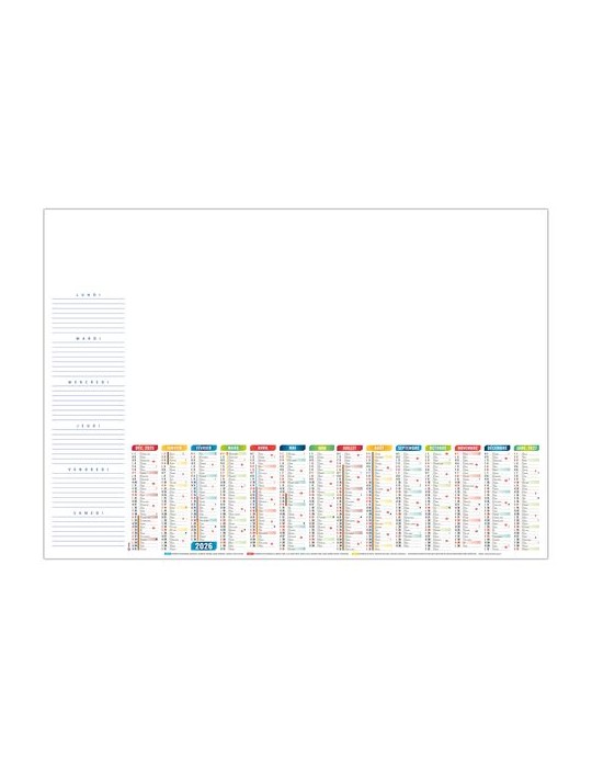 SM L ANNUEL 2026 - SM 500 x 350 mm - 25 FEUILLETS