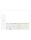 SM L ANNUEL 2026 - SM 500 x 350 mm - 25 FEUILLETS nombre de pages : 50 pages goodies publicitaire événementiel
