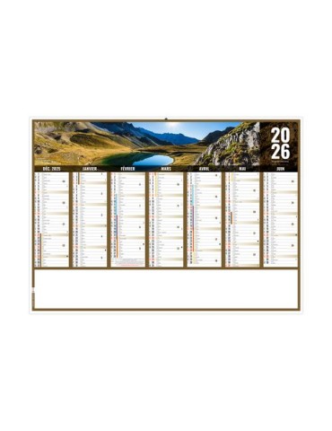 LIBERTE PACA 2026 - MIDI 430 x 335 mm - LEGER 400G - SANS MARQUAGE - 1 TROU EN TETE 2