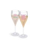 FLUTE CHAMPAGNE EN PLASTIQUE REUTILISABLE (SAN) 16 cI RAS BORD Couleurs : transparent Matières : Styrène acrylonitrile (SAN) goo