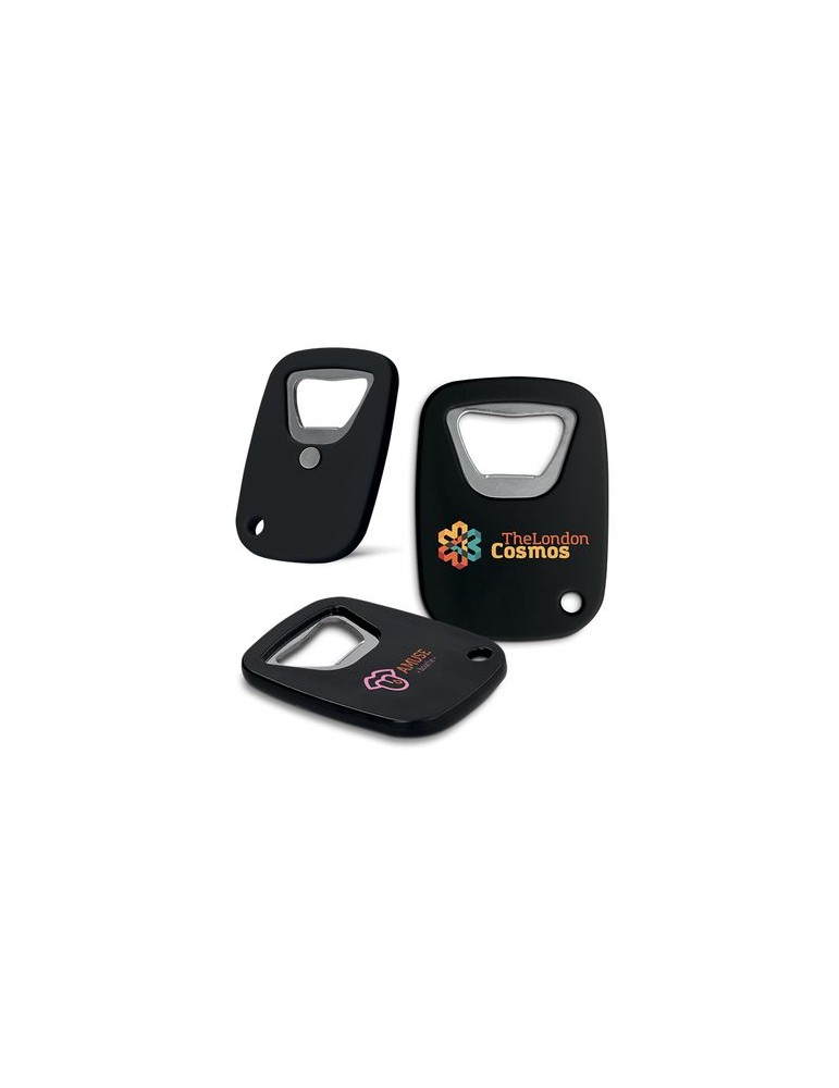 DÉCAPSULEUR EN MATIÈRE RECYCLÉE rPS AVEC UN AIMANT NÉODYME AU DOS