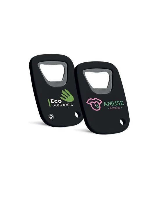 DÉCAPSULEUR EN MATIÈRE RECYCLÉE rPS AVEC UN AIMANT NÉODYME AU DOS