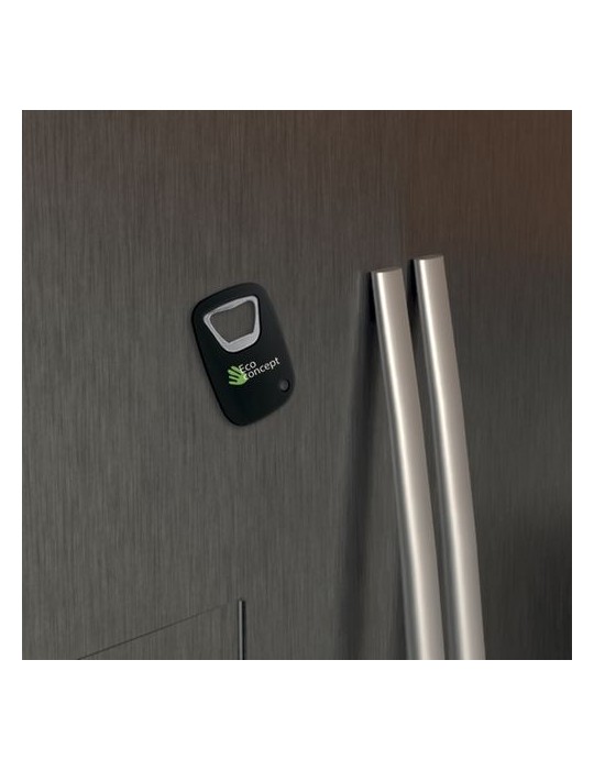 DÉCAPSULEUR EN MATIÈRE RECYCLÉE rPS AVEC UN AIMANT NÉODYME AU DOS