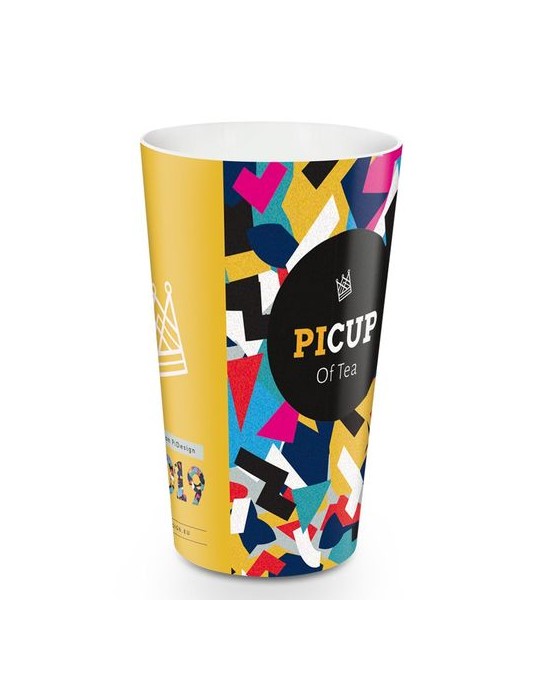 GOBELET PLASTIQUE REUTILISABLE 60 cl  RAS BORD (IML)