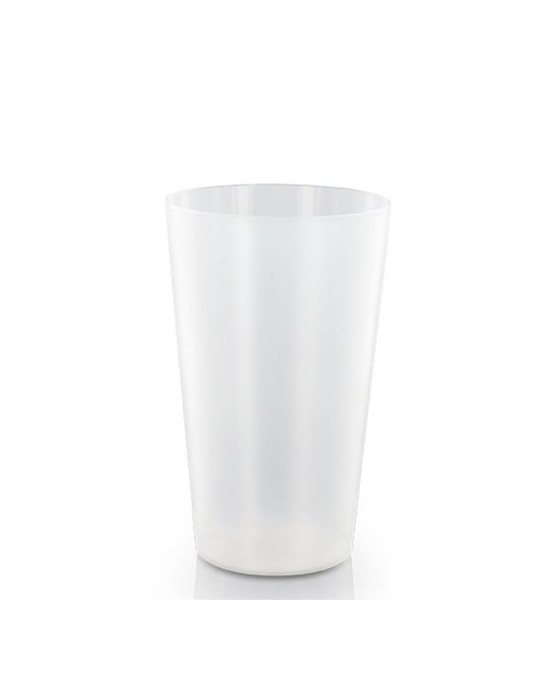 GOBELET PLASTIQUE REUTILISABLE 60 cl  RAS BORD (IML)