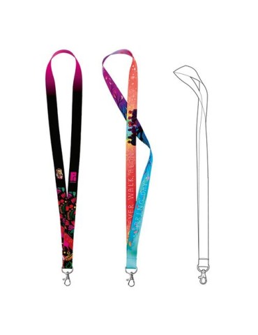 CORDON TOUR DE COU / LANYARD 2X92 CM - SUBLIMATION