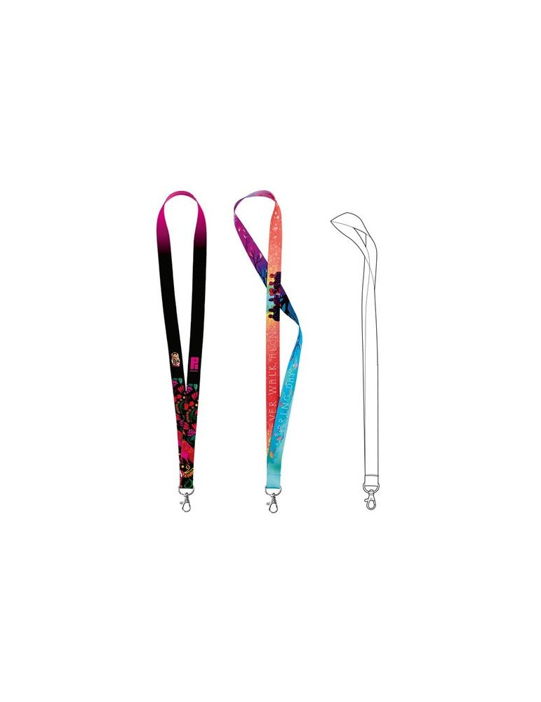 CORDON TOUR DE COU / LANYARD 2X92 CM - SUBLIMATION