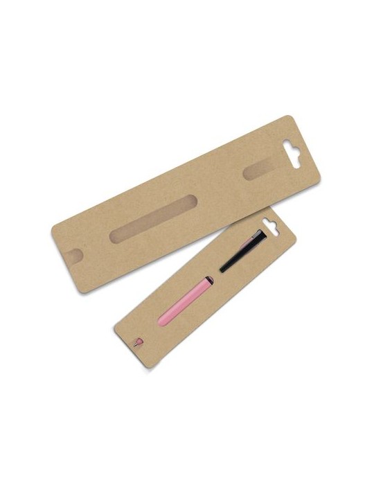 ETUI CARTON KRAFT DE PRESENTATION POUR 1 STYLO