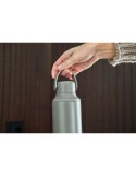 Gourde double paroi de 500 ml en acier inoxydable Omari Matières : acier inoxydable Couleurs : gun cadeau collaborateur premium