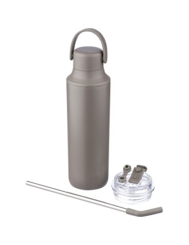 Gourde double paroi de 500 ml en acier inoxydable Omari Matières : acier inoxydable Couleurs : gun goodies entreprise design