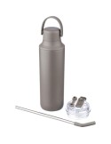 Gourde double paroi de 500 ml en acier inoxydable Omari Matières : acier inoxydable Couleurs : gun goodies entreprise design