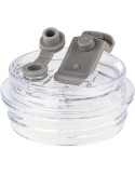 Gourde double paroi de 500 ml en acier inoxydable Omari Matières : acier inoxydable Couleurs : gun goodies personnalisé en stock