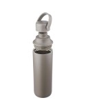 Gourde double paroi de 500 ml en acier inoxydable Omari Matières : acier inoxydable Couleurs : gun goodies publicitaire durable