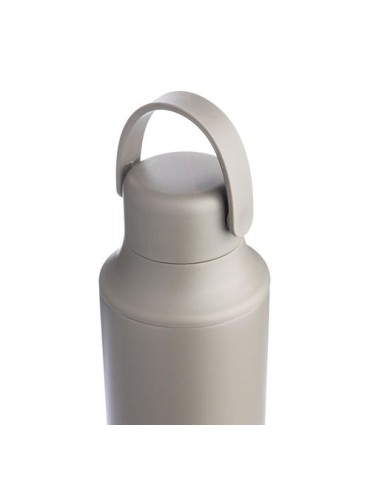 Gourde double paroi de 500 ml en acier inoxydable Omari Matières : acier inoxydable Couleurs : gun goodies publicitaire durable