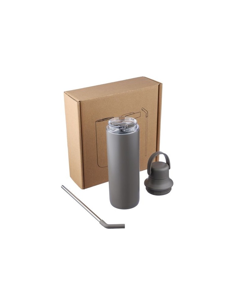 Gourde double paroi de 500 ml en acier inoxydable Omari