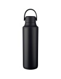 Gourde double paroi de 500 ml en acier inoxydable Omari Matières : acier inoxydable Couleurs : noir personnalisable avec votre l