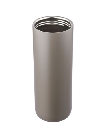Gourde double paroi de 500 ml en acier inoxydable Omari Matières : acier inoxydable Couleurs : noir impression logo haute qualit