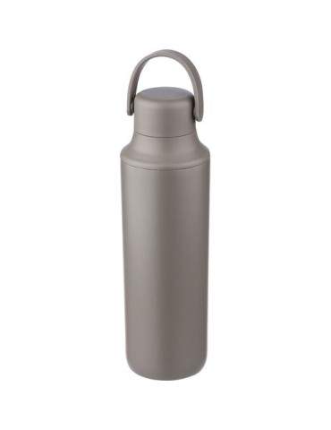 Gourde double paroi de 500 ml en acier inoxydable Omari Matières : acier inoxydable Couleurs : noir goodies entreprise design