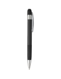 Stylo à bille en aluminium recyclé Mael Matières : aluminium recyclé  Couleurs : noir goodies personnalisé en stock