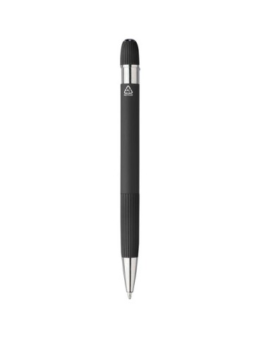 Stylo à bille en aluminium recyclé Mael Matières : aluminium recyclé  Couleurs : bleu accessoire événementiel unique