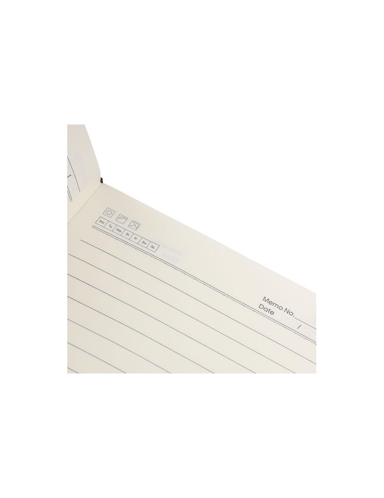 Carnet A5 en PU recyclé Elian