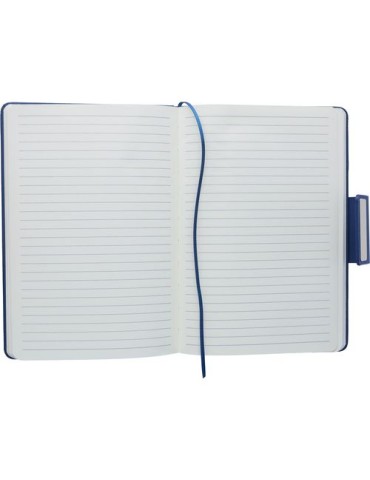 Coffret cadeau de bureau en carton Roan Matières : polyester Couleurs : bleu personnalisation rapide en France